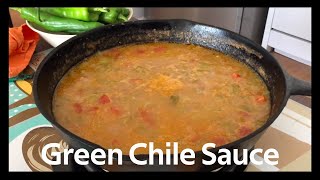 How to Make Traditional New Mexican Green Chile Sauce [upl. by Shoshanna811]