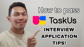 TaskUs APPLICATION  Passed  TaskUs Interview Questions and Answers  TaskUs CALL CENTER APPLY [upl. by Hildie886]