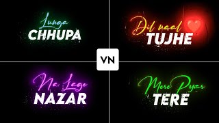 VN Trending Lyrics Video Editing  Lyrics Video Editing In Vn App  Lyrics Video Editor [upl. by Bohun377]