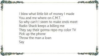 Cledus T Judd  Shania Im Broke Lyrics [upl. by Aleacem]