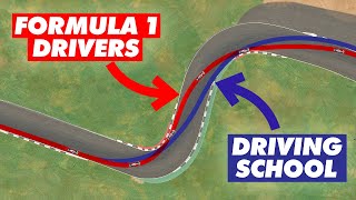 Why F1 Drivers Use WEIRD Racing Lines [upl. by Naegem525]