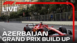 LIVE Azerbaijan Grand Prix BuildUp [upl. by Ojillib]