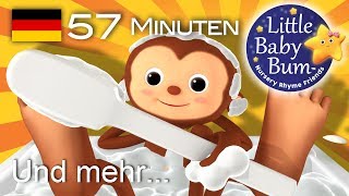 Das Badelied  Und noch viele weitere Kinderlieder  von LittleBabyBum [upl. by Hathcock90]