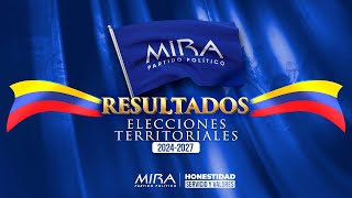 Resultados Elecciones 2023  Asamblea Concejo y JAL Partido MIRA 29102023 [upl. by Melloney]