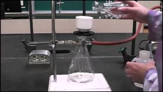 TRU Chemistry Labs How To Do Buchner Funnel Vacuum Filtration [upl. by Barret]