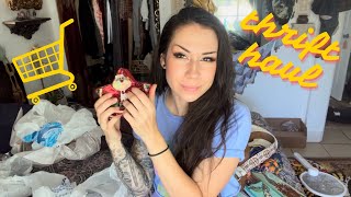 ASMR show amp tingle thrift haul Soft spoken Crinkling tapping chit chat Lofi [upl. by Ajam548]