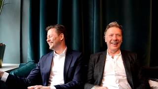 Intervju med Fredrik Wikingsson och Mikael Persbrandt [upl. by Nefen768]