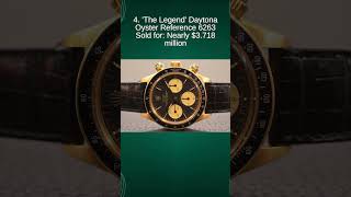 Top 10 Most Expensive Rolex Watchesrolex luxury expensive [upl. by Natsirt634]