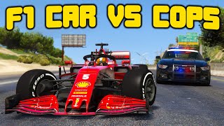 F1 Car Robs Banks In GTA 5 RP [upl. by Paul]