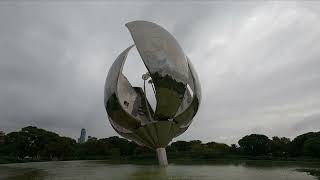 Buenos Aires  Floralis Generica  Virtual Tour 4K [upl. by Elyrehc]