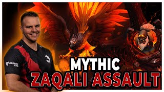 MYTHIC Aberrus Zaqali Assault Kill Vid Echo Gingi Fire Mage PoV [upl. by Ardnaeel517]