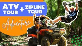 🔥 ATV Tour  Zipline in Puerto Vallarta [upl. by Barsky]