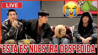 SUB ESPENG ÚLTIMO WEVERSE LIVE🔴DESPEDIDA 20231205 김태형 BTS잘 다녀오겠습니다 [upl. by Christiane]