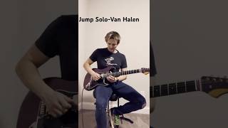 Jump Solo VanHalen shabatguitars music cover rock vanhalen guitar guitarsolo ​80s [upl. by Suired]