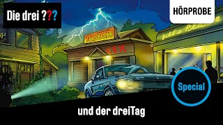 Die drei   Sonderfolge und der dreiTag  Hörprobe zum Hörspiel [upl. by Ferreby276]