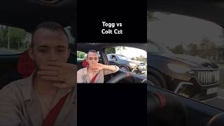 Togg vs Colt Czt araba automobile arabalar car fast roll drag [upl. by Charmian942]