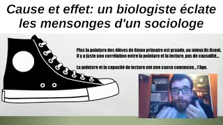 Le lien de cause à effet nest pas scientifique Débunk La Sociothèque Collège Visitation Berlière [upl. by Drogin]