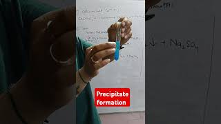 Precipitate science chemistry chemical education [upl. by Anuqahs]