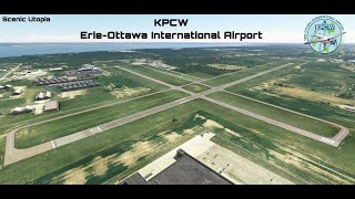 SCENIC UTOPIA  KPCW ERIEOTTAWA INTERNATIONAL AIRPORT MSFS [upl. by Irehs]