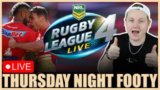 THURSDAY NIGHT FOOTY ON RLL4 [upl. by Yeroc]