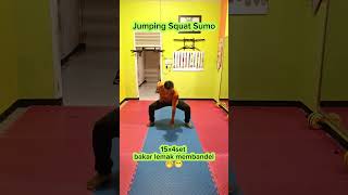 Gerakan Jumping Squat Sumo [upl. by Handbook664]