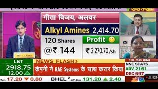 Alkyl Amines share target and analysis alkylamines woman traders spacial stockmarketanalysis786 [upl. by Fasa]