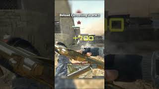 Reload Cancelling in MW3 😂 callofduty nostalgia [upl. by Westmoreland]