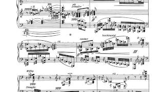 A Schoenberg Tres piezas para piano op11 nº 3 Partitura Audición Música Atonal [upl. by Elma]