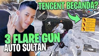 AUTO SULTAN 3 FLARE GUN DALAM 1 MATCH VIKENDI EMANG GILA  PUBG MOBILE INDONESIA [upl. by Enowtna378]