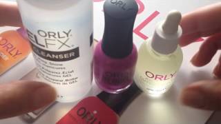 Manicura en 3 pasos con ORLY [upl. by Joscelin]