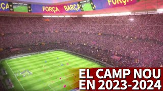 Así será el increíble Camp Nou en el 20232024 [upl. by Diva]