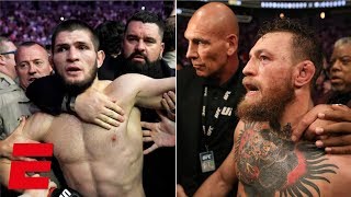 Conor McGregor vs Khabib  Quem Venceu a Coletiva de Imprensa [upl. by Ahsinit329]