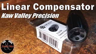 Muzzle Devices The Kaw Valley Precision Linear Compensator [upl. by Lehcem]