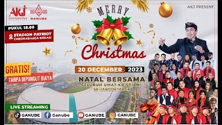 Natal HKBP Distrik 19 2023 Feat AKJ  Live At Stadion Patriot Candrabhaga Bekasi [upl. by Analed]