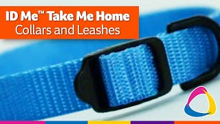 Breeders Edge ID Me Take Me Home Collar amp Leash for Puppies [upl. by Atiekahs]