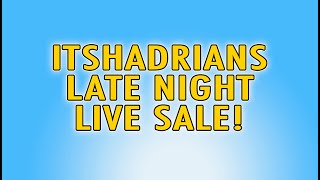 ITSHADRIANS LIVE LATE NIGHT SUPER HANDBAG SALE [upl. by Nylidnam]