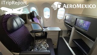 Aeromexico 7878 Clase Premier Business Class Review [upl. by Lacie337]