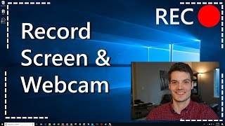 How to Record your Computer Screen amp Webcam [upl. by Trixi]