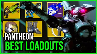 The Pantheon LOADOUTS Guide Atraks Sovereign Week 1 Destiny 2 [upl. by Ahtamas]