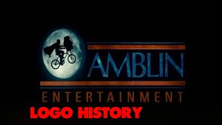 Amblin Entertainment Logo History 297 [upl. by Parrnell521]