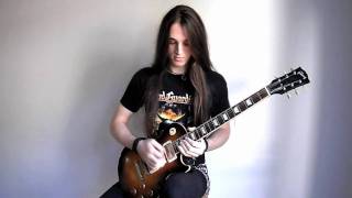 Firewind  World On Fire Cover Solo Garrett Peters [upl. by Tabitha748]