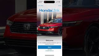 HondaLink app preview [upl. by Amla346]