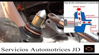 Válvula IAC motor paso a paso [upl. by Hayarahs]