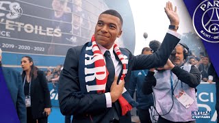 BEHIND THE SCENES  Kylian Mbappes day at the Parc des Princes 🏟️🤩 𝐊𝐲𝐥𝐢𝐚𝐧𝐂𝐞𝐬𝐭𝐏𝐚𝐫𝐢𝐬 🔴🔵 [upl. by Abrahamsen]