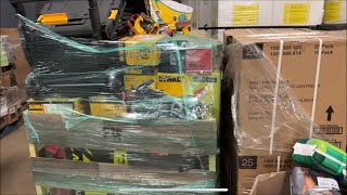 I Bought a Pallet of Dewalt and Milwaukee Customer Returned Tools Unboxing Video [upl. by Maryjo724]