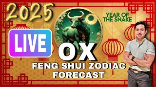 OX FENG SHUI ZODIAC 2025 FORECAST LIVE [upl. by Disario130]