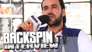 Chefket Interview beim Hip Hop Open  BACKSPIN TV 379 [upl. by Ahsiuqram]