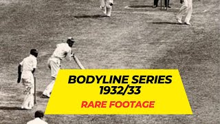 Rare Footage of Bodyline Series 193233 Must Watch [upl. by Ecirtnuahs]