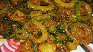 সেরা স্বাদের আলু করলার একটি নতুন রেসিপি। Karola recipe banglaRDHKCOPKING [upl. by Aiam882]