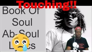 AbSoul  The Book Of Soul Reaction [upl. by Boehmer]